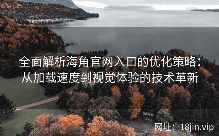 全面解析海角官网入口的优化策略：从加载速度到视觉体验的技术革新
